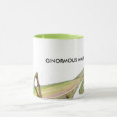 膝関節性腺炎 マグカップ (中央)