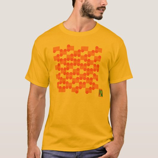 膨らみはTシャツの輪郭を描きます Tシャツ (正面)