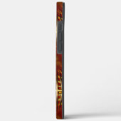 膨らんだか膨らんだかのような赤みを帯びた金色のグリル Case-Mate iPhoneケース (裏面 / 左)