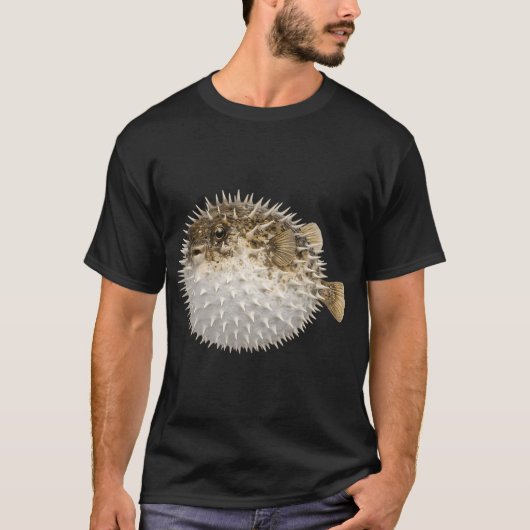 膨らんだフグ Tシャツ (正面)