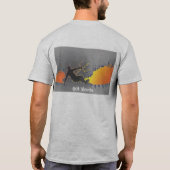 膨らんでいる得て下さい Tシャツ (裏面)