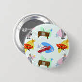 膨れ上がる人生 缶バッジ (正面&裏面)