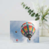 膨れ上がる ポストカード (スタンド正面)