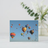 膨れ上がる ポストカード (スタンド正面)