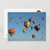 膨れ上がる ポストカード (正面/裏面)