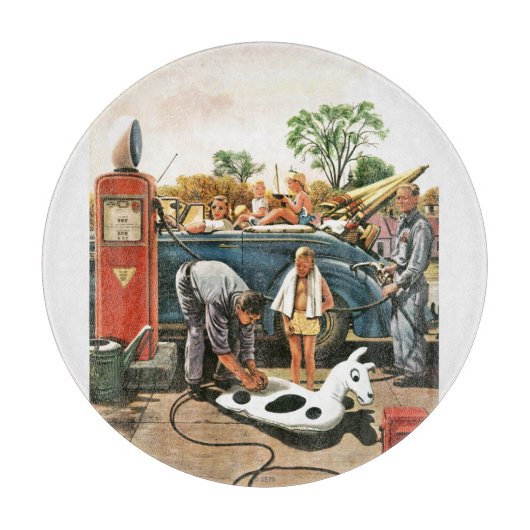 膨張ビーチ玩具 カッティングボード (正面)