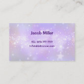 膨張可能なバウンサーの名刺 名刺 (裏面)