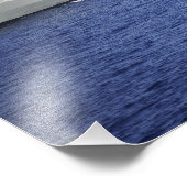 膨張可能なボートに乗ったポルトガル海軍チーム フォトプリント            (角)