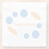 膨張機コースター ガラスコースター (裏面)