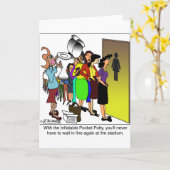 膨脹可能な小型のPotty カード (黄色い花)