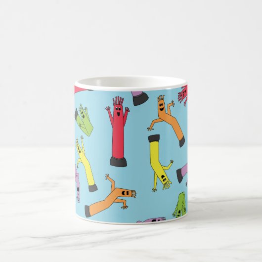 膨脹可能な管の人のマグ コーヒーマグカップ (中央)