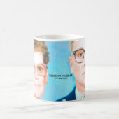 膨脹機のコーヒー・マグ コーヒーマグカップ (中央)