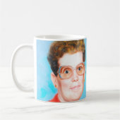 膨脹機のコーヒー・マグ コーヒーマグカップ (左)