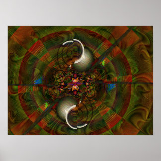 膨脹眼鏡像 ポスター