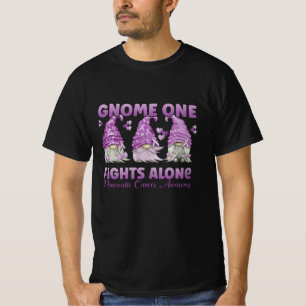 膵がん紫色格言 Tシャツ