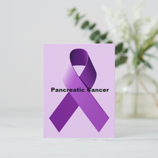 膵がん ポストカード (スタンド正面)