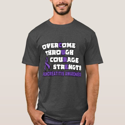 膵炎...治癒Tシャツ Tシャツ (正面)