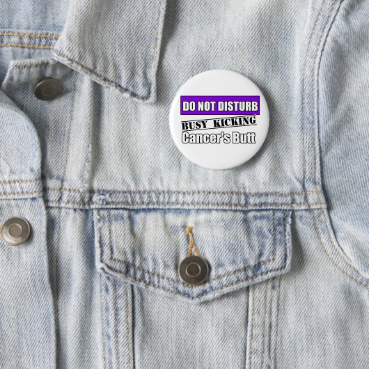 膵臓がんはキックお尻を妨げない 缶バッジ (インサイチュ)