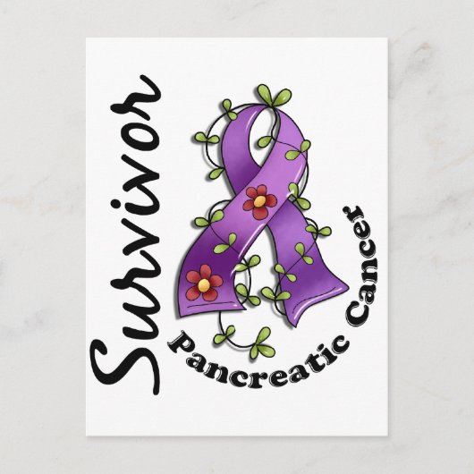 膵臓がんを克服した人15人 ポストカード (正面)