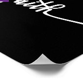 膵臓がん信仰膵臓がん懸念 ポスター (角)