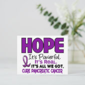 膵臓がん希望1 ポストカード (スタンド正面)