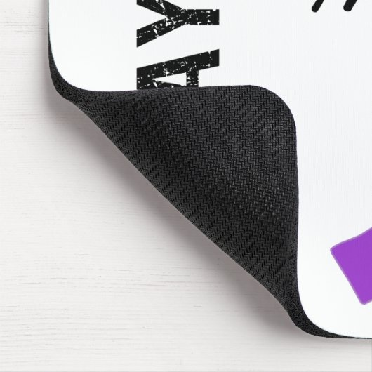 膵臓がん常に私のヒーロー私のパパ マウスパッド (コーナー)