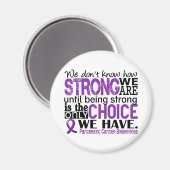 膵臓がん我々の強さ マグネット (正面/裏面)