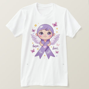 膵臓がん戦闘機への期待 Tシャツ
