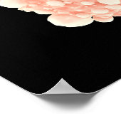 膵臓がん細胞の顕微鏡的見解 ポスター (角)