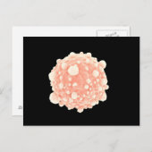 膵臓がん細胞の顕微鏡的見解 ポストカード (正面/裏面)