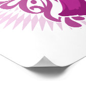 膵臓がん蝶3 ポスター (角)