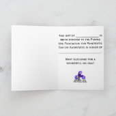 膵臓がん認知ハッピーホリデーカード シーズンカード (内部)