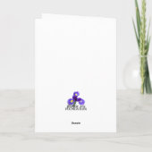 膵臓がん認知度向上のためのホリデーカード PIF シーズンカード (裏面)