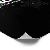 膵臓がん認識度クリスマスの願い ポスター (角)