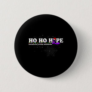 膵臓がん認識度クリスマスの願い 缶バッジ
