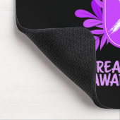 膵臓がん認識度月紫綬褒章 マウスパッド (コーナー)