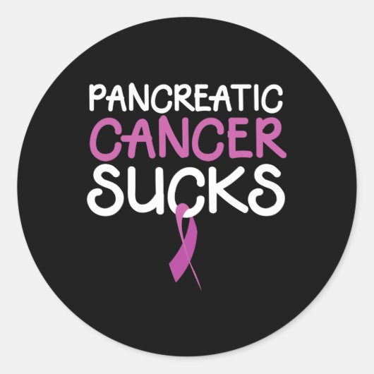 膵臓がん認識度月11月 ラウンドシール (正面)