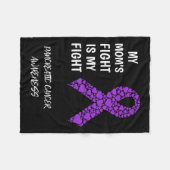 膵臓がん フリースブランケット (正面(横))