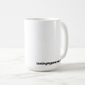 膵臓のしゃれの(ベータ)マグ コーヒーマグカップ (正面右)