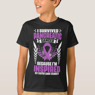 膵臓生存者の膵臓がん患者を支援する Tシャツ