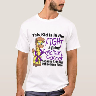膵臓癌に対する戦いの子供 Tシャツ