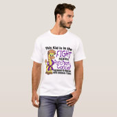 膵臓癌に対する戦いの子供 Tシャツ (正面フル)