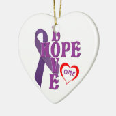 膵臓癌のオーナメント セラミックオーナメント (左)