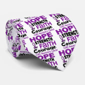 膵臓癌の希望3 ネクタイ (ロール)