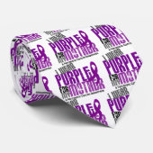 膵臓癌私は私の母6.2のための紫色を身に着けています ネクタイ (ロール)