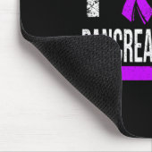 膵臓癌認識度Tシャツを支持する マウスパッド (コーナー)