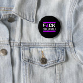膵臓癌認識度Tシャツを支持する 缶バッジ (インサイチュ)