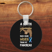 膵臓糖尿病認識度ワークスロッスタイプOne Di キーホルダー (正面)