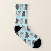 臀部のシェーカーのパグの子犬のバスト移動かわいい踊り犬 ソックス (左内側)