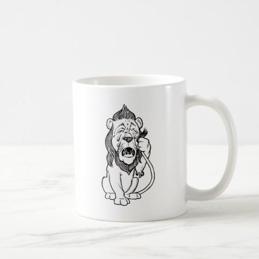 臆病なライオン コーヒーマグカップ (右)